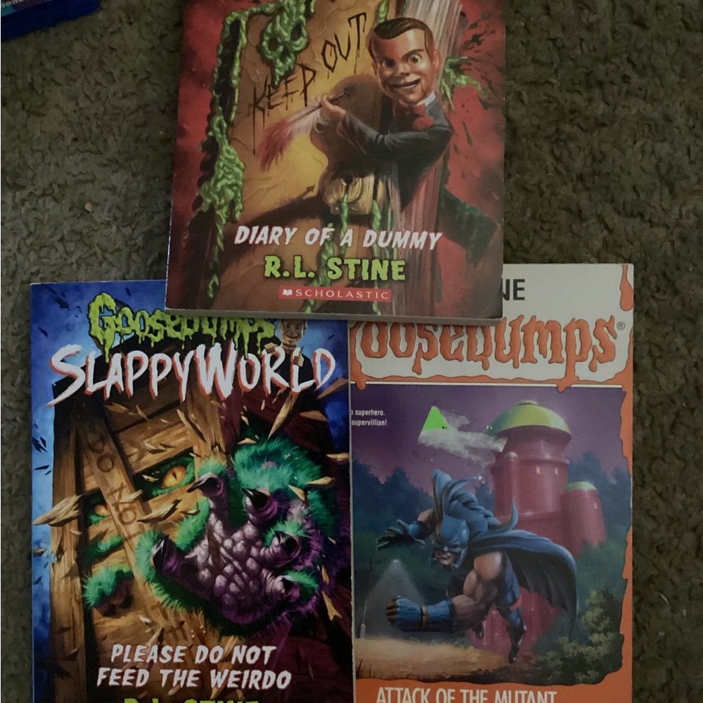 Scholastic Goosebumps Trio